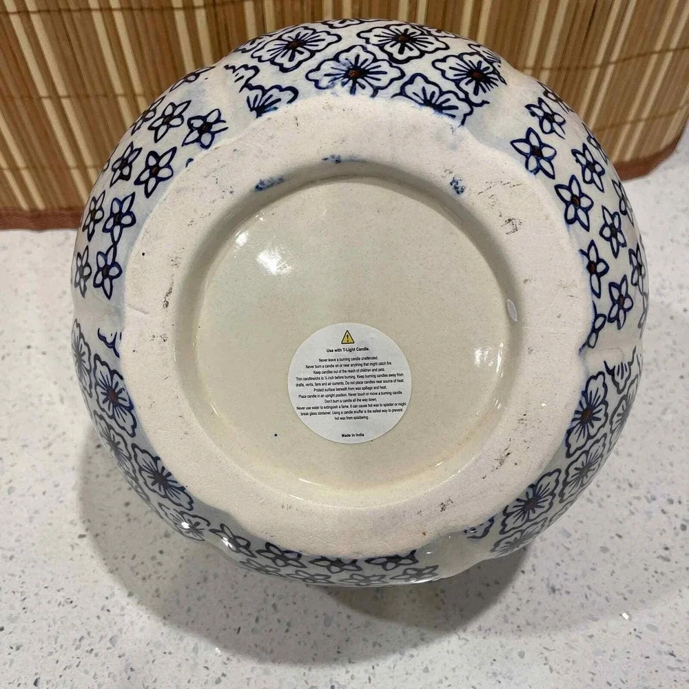 Martha Stewart blue white